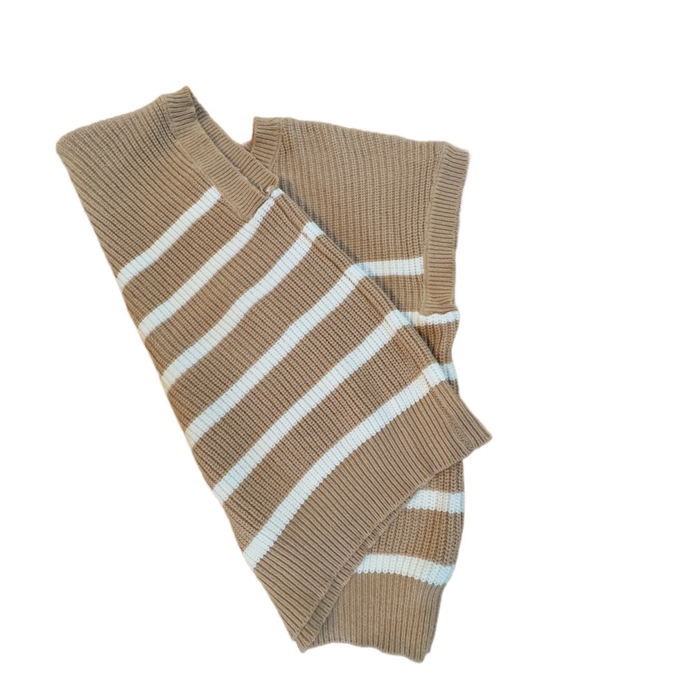 MOON and MADISON Sleeveless stripe Sweater Medium NEW Soft Flattering St… - Picture 4 of 7